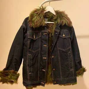 UO denim winter jacket
